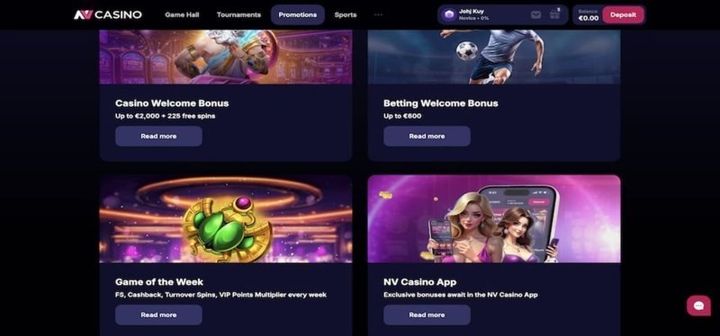 Germany - nv casino bonus
